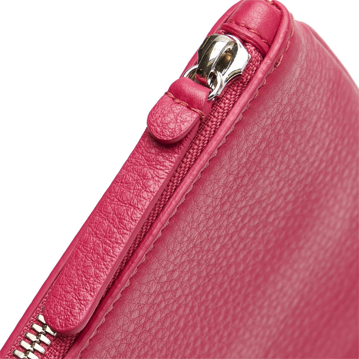 Pre-Owned Authenticated Balenciaga XS Everyday Pouch Calf Leather Rose Ladies (Good)