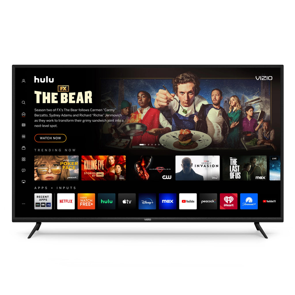 VIZIO 65" V655-J 4K TV with onn. Ultra-Slim Full Motion TV Wall Mount, 50"-86"and VIZIO 2.1 Home Theater Sound Bar, DTS:X, Wireless Subwoofer SB3221n-J6152