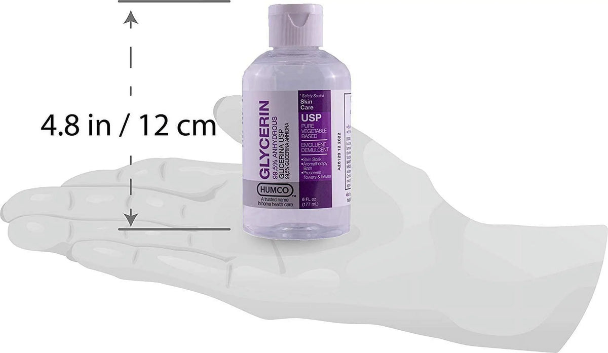 5 Pack - Humco Glycerin Skin Protectant USP 99.5% 6oz Each