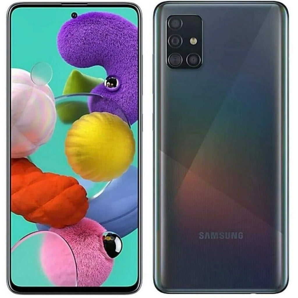 Scarlet Samsung Galaxy A51 TMobile locked 128GB Black (Refurbished)