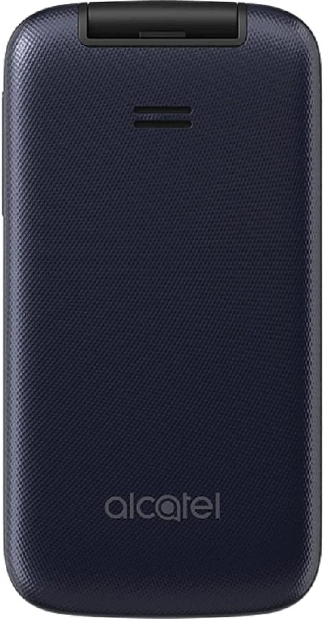 Burgundy Alcatel Go Flip 4 4056W 4GB (T-Mobile only) Flip Phone - For Senior Easy Use (Refurbished)