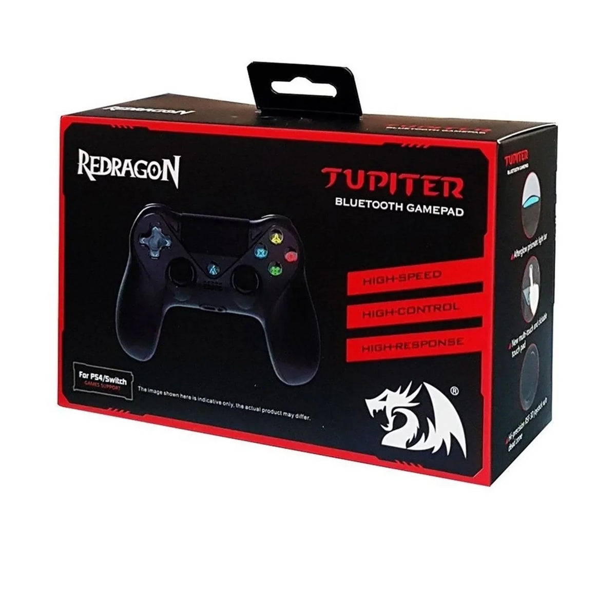 Scarlet JUPITER G809 Wireless Gamepad Bluetooth Gaming Controller Joystick for Nintendo Switch, Play Station 4 PS4