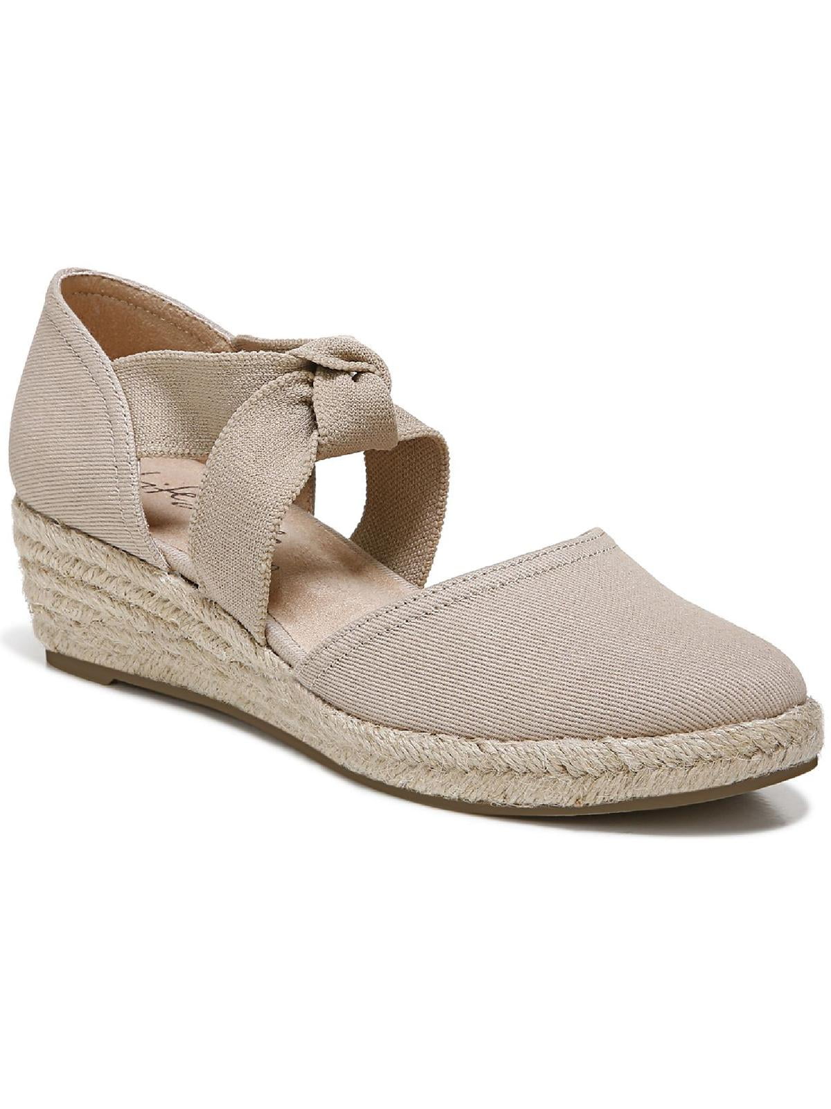 LifeStride Girls Kascade Canvas Strappy Espadrilles