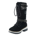 Ladies Proportion 8 Hiking Boots Boots For Feminine Snow Boots Durable Outdoor Thermal Winter Mid Calf Boots Warm Boots