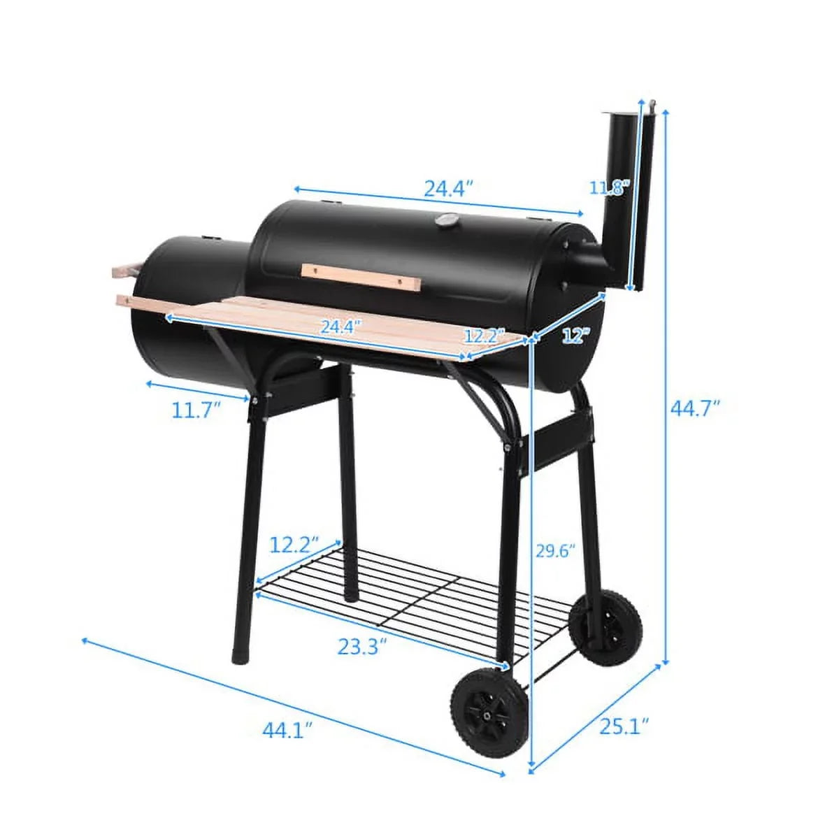 Mother's Day Sales - 45-INCH BACKYARD ZOKOP COOKER SMOKER