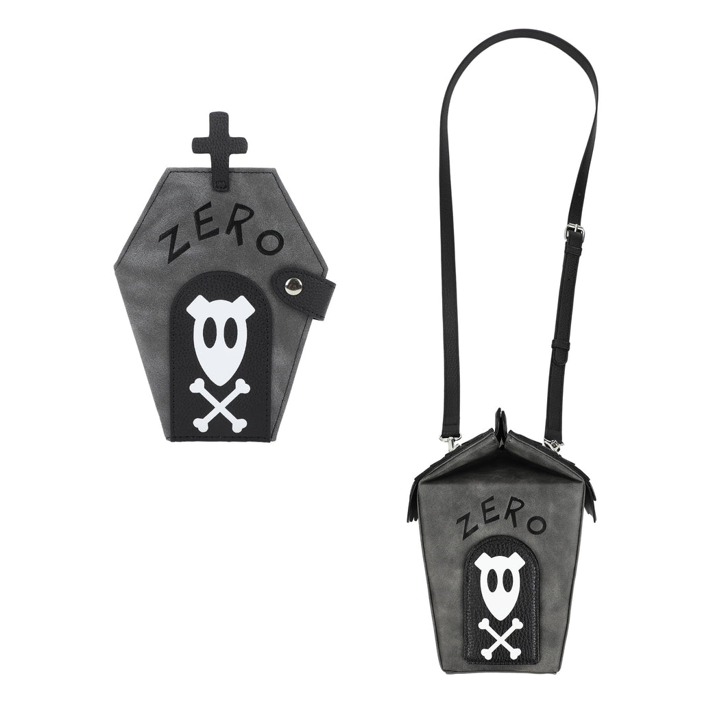 Nightmare Before Christmas Zero Dog House Feminine Novelty Crossbody Bag and Novelty Tombstone Wallet Gift Set