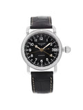 New Longines Heritage Avigation GMT Steel Black Automatic Watch L2.778.4.53.2