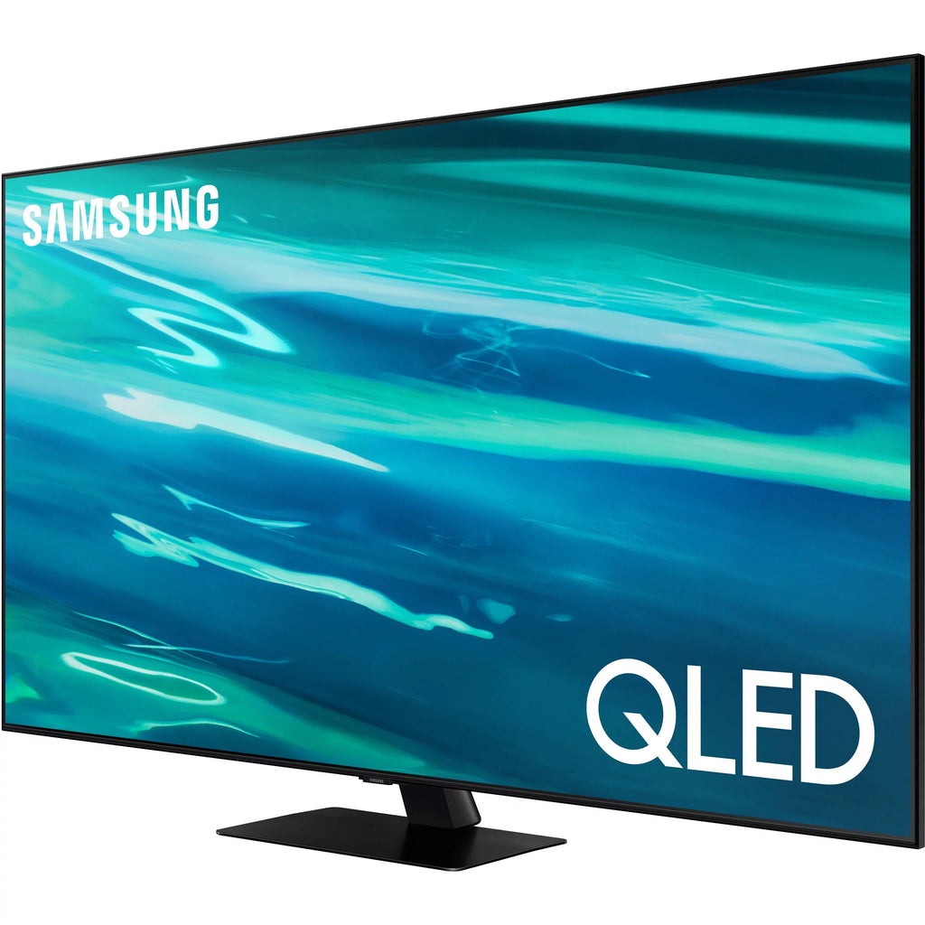 Scarlet SAMSUNG 50" Class QLED 4K (2160P) LED Smart TV QN50Q80 2021 (Refurbished)