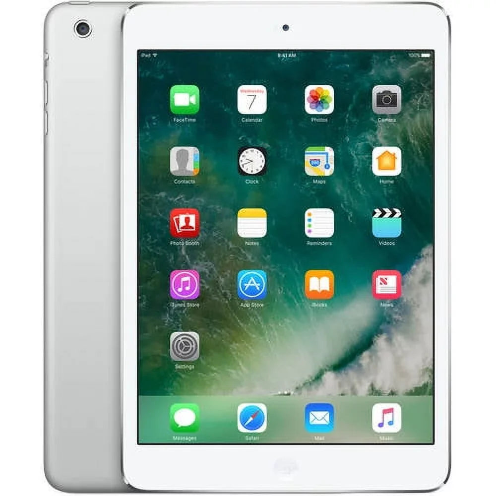 Crimson Apple iPad Mini 2 16GB Silver Wi-Fi ME279LL/A (Refurbished)