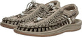 KEEN Men's UNEEK TIMBERWOLF/PLAZA TAUPE Classic Two Cord Sandals Proportion 13 M | Original Open-air Sneaker | Eco Anti-odor | Adaptable Fit | Insole with Arch Support | Soft Microfiber Lining