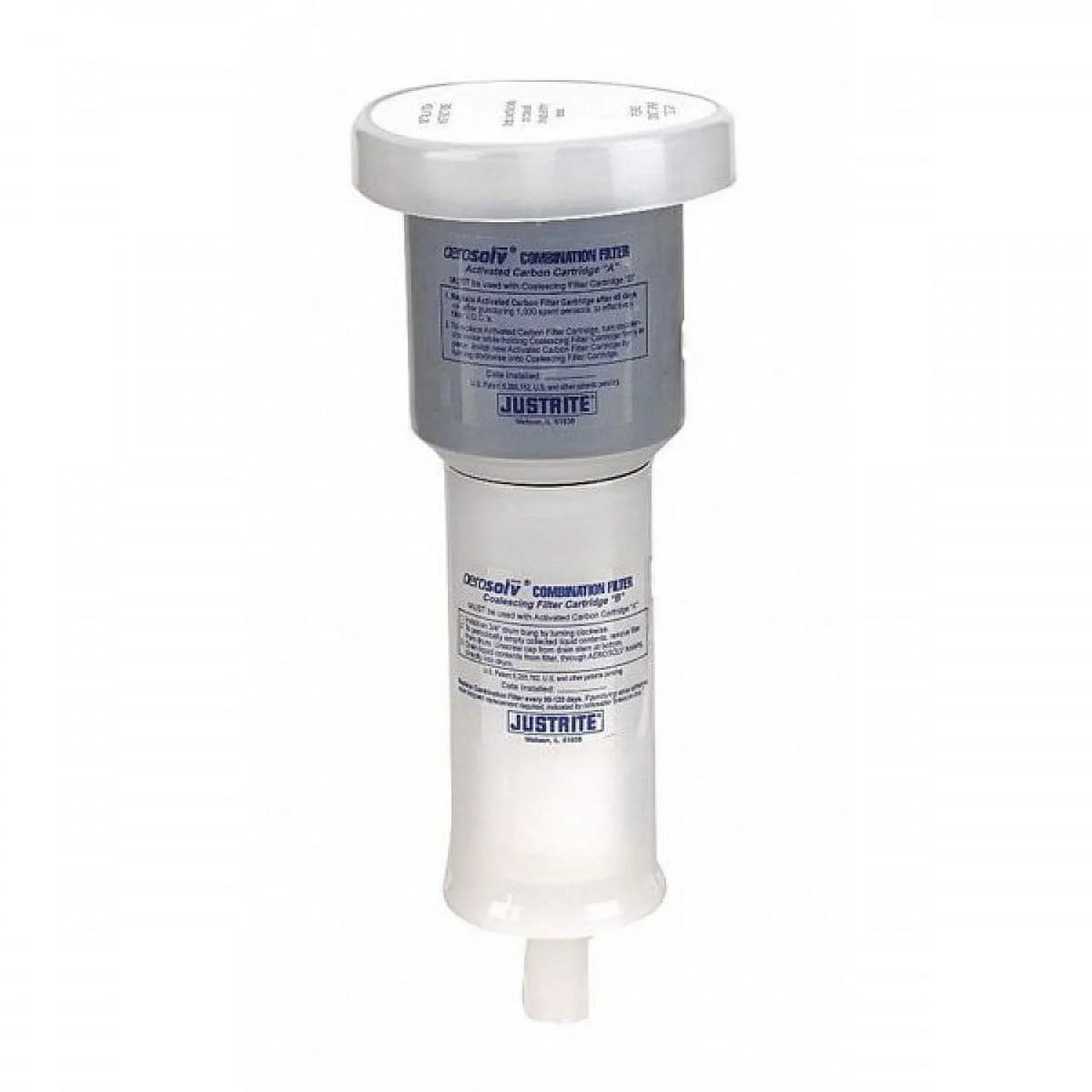 Justrite Activated Carbon Filter,PK2 28198