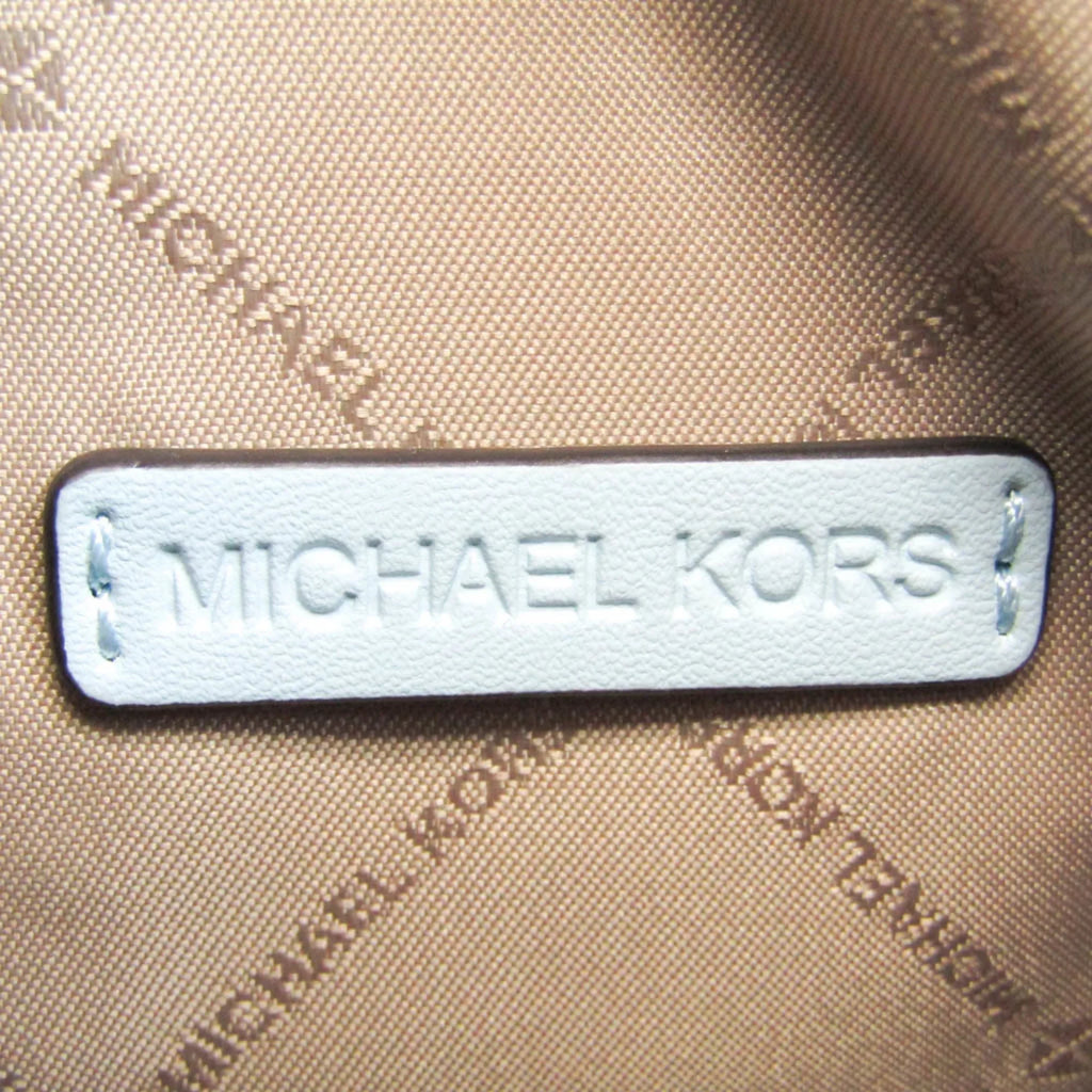 Pre-Owned Michael Kors DOVER 35R3G4DC5L Female Leather Shoulder Bag Light Blue (Good)