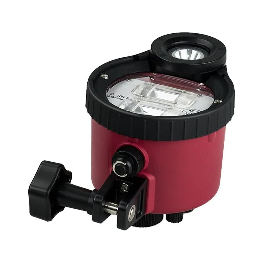 Sea frogs Flash lamp,Optic Cable Case With Optic Cable St-100- Waterproof Max. Waterproof Max. 100m/328ft 5600k With Optic 100m/328ft 5600k With Qisuo Dsfen