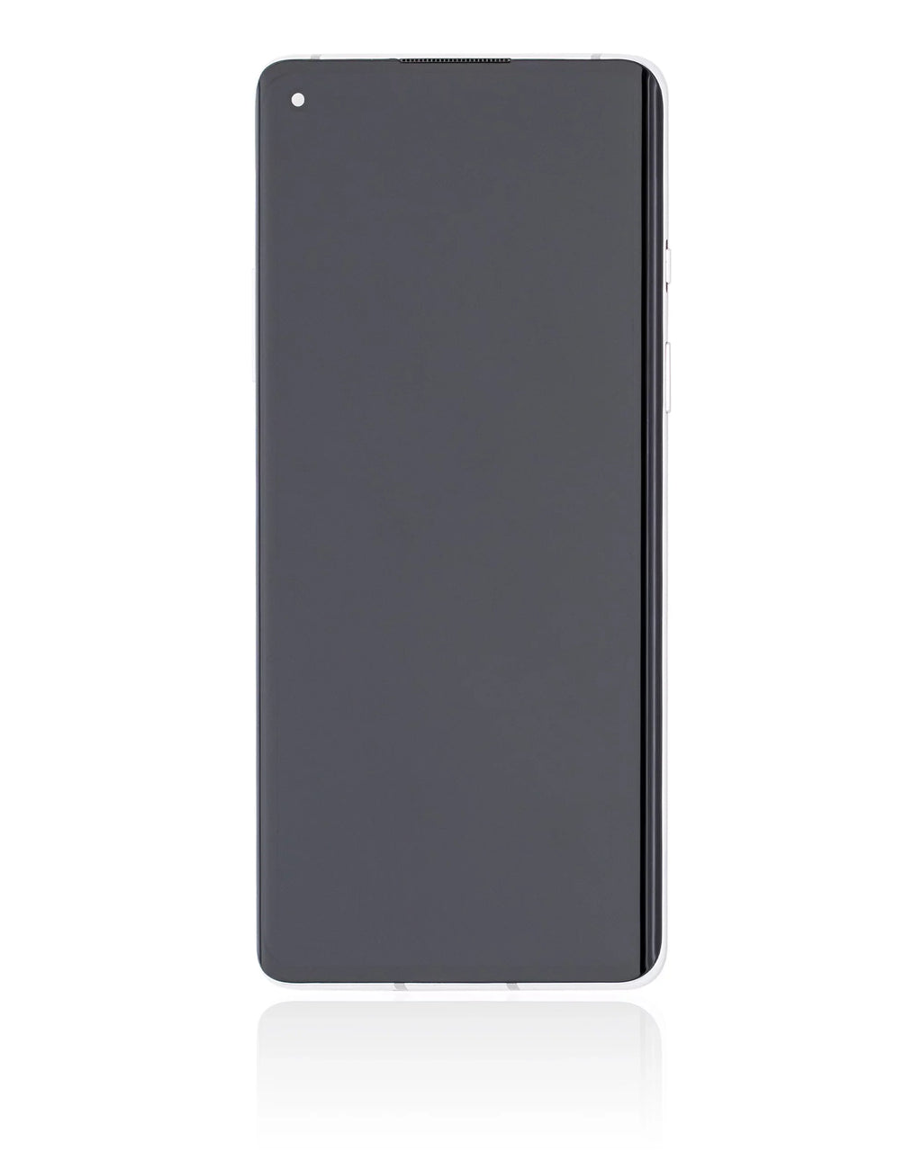 Replacement OLED Assembly With Frame Compatible For OnePlus 8 / 5G (Non-Verizon 5G UW Frame) (Refurbished) (Polar Silver)