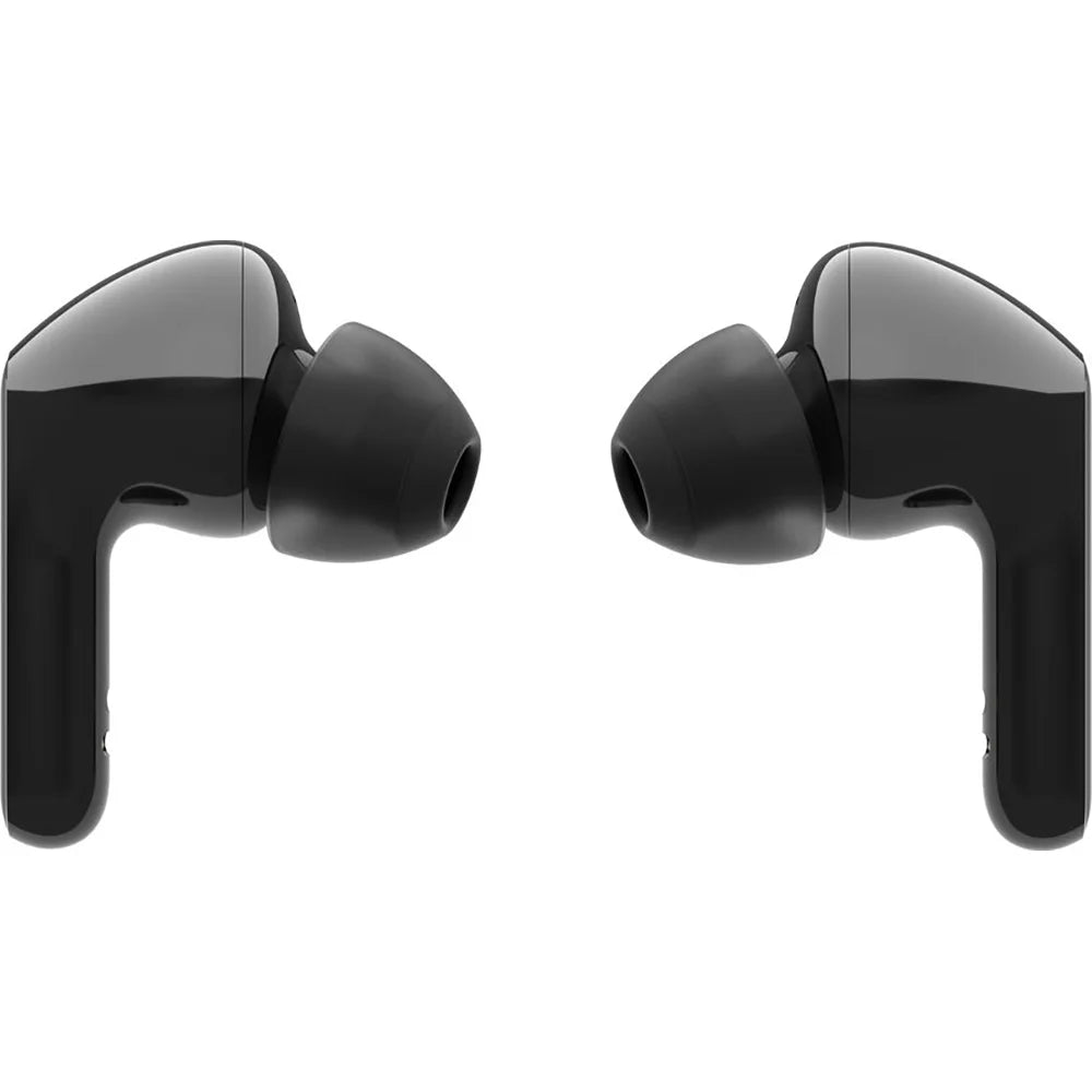 Open Box LG TONE Free FN5W - Wireless Charging True Wireless Bluetooth Earbuds with Meridian Sound, Noise Ruby Dual Microphone for Work/Home Office, iPhone and Android Compatible, Black