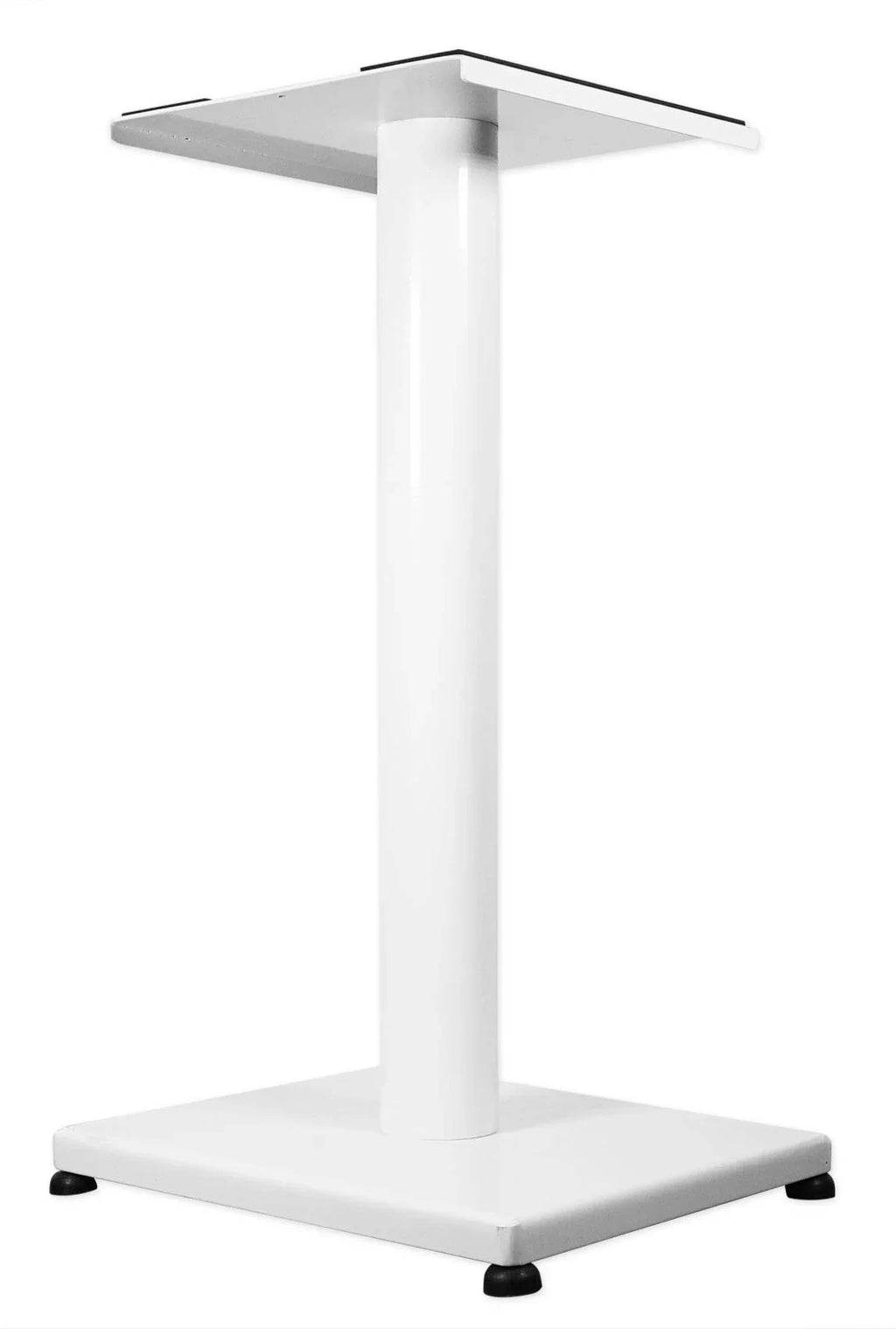 Pair Rockville RS29W 29" Steel Studio Monitor Recording Studio Stands in White