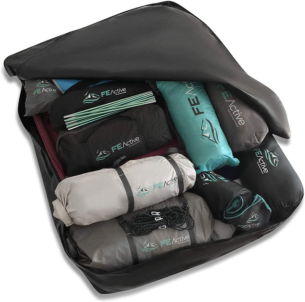 WAGEE Cargo Rooftop Carrier - 100% Waterproof 15 Cubic ft. Roof Dry Bag Heavy Duty Car & SUV Roof Top Luggage Storage Cargo Carrier W Straps, Road Trips, Camping, Travel | Designed in California