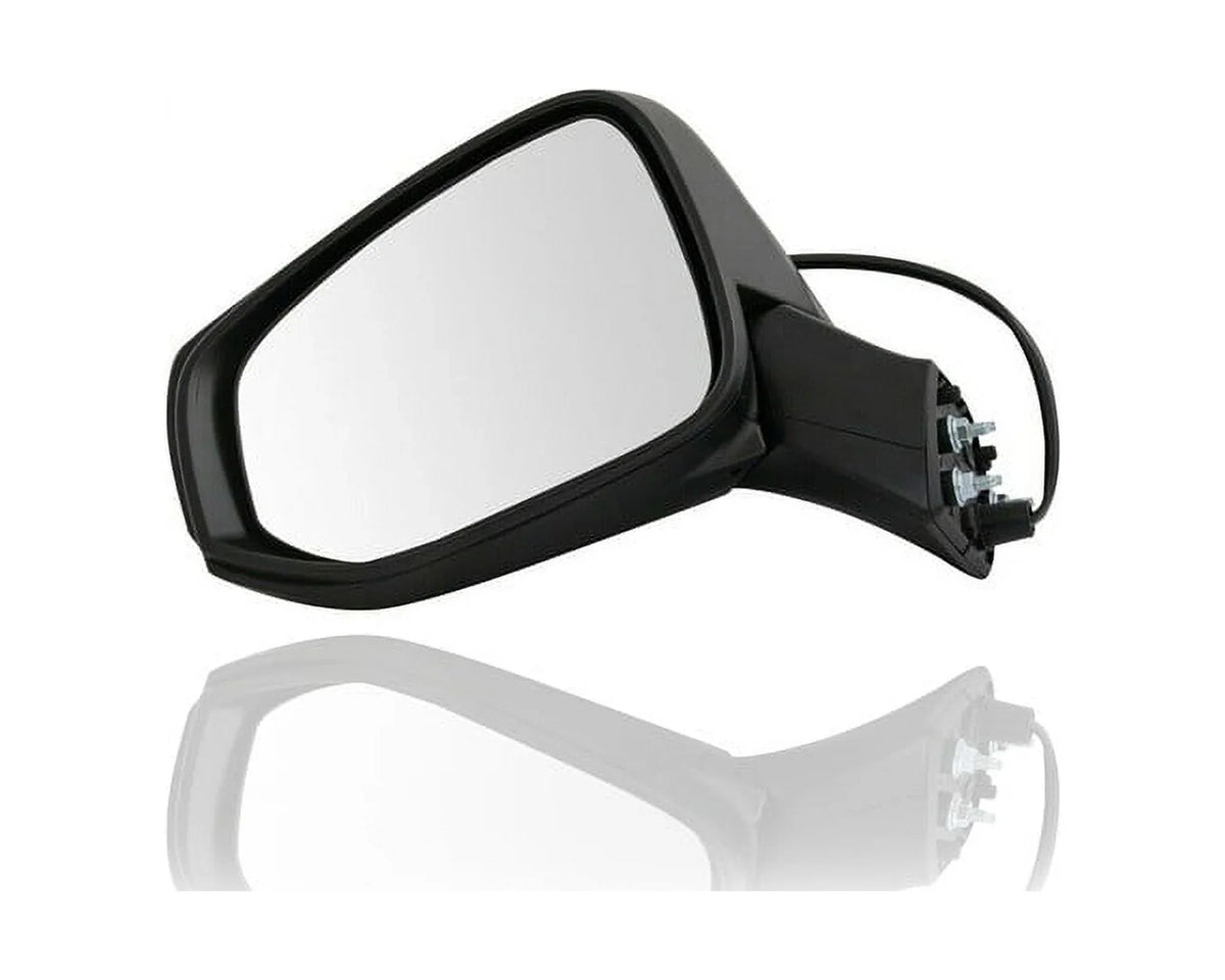 Door Mirror - Compatible/Replacement for '19-21 Toyota RAV4/Hybrid LE/North American Built - Non-Heated, Without Signal & Puddle Lamp & Blind Spot & Camera - Scarlet - Pair Set 879100R261, 879400R261