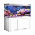 Aqua Dream 235 Gallon Scarlet Glass All-in-one Aquarium White and Silver