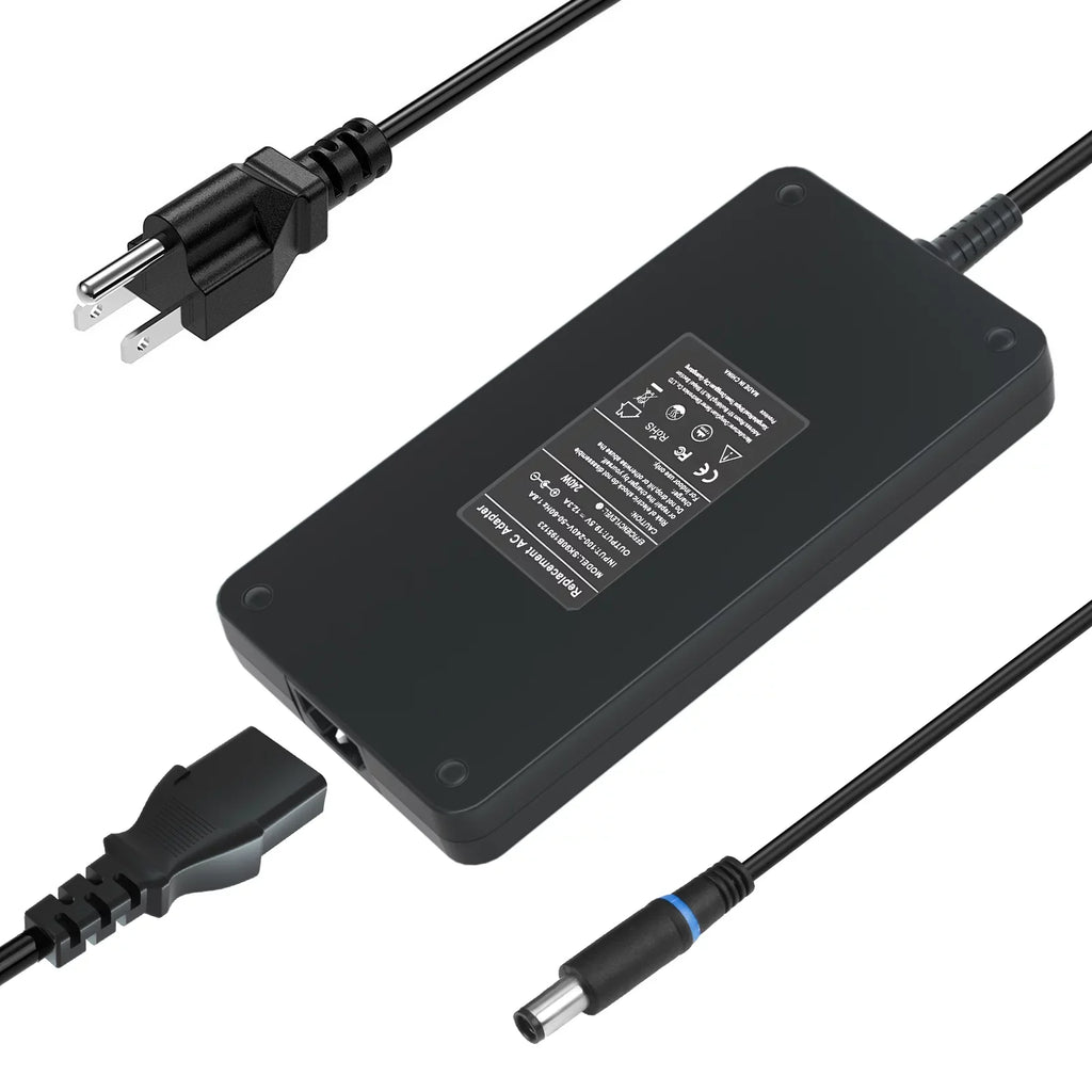 240W 180W AC Adapter Laptop Charger for Dell Alienware 17 15 13 R1 R2 R3 R4 R5 M15 M17 M17x x51,Precision 7710 7540 M6400 M6500 M4300 Dell G3 G5 G7 Series Power Supply Cord