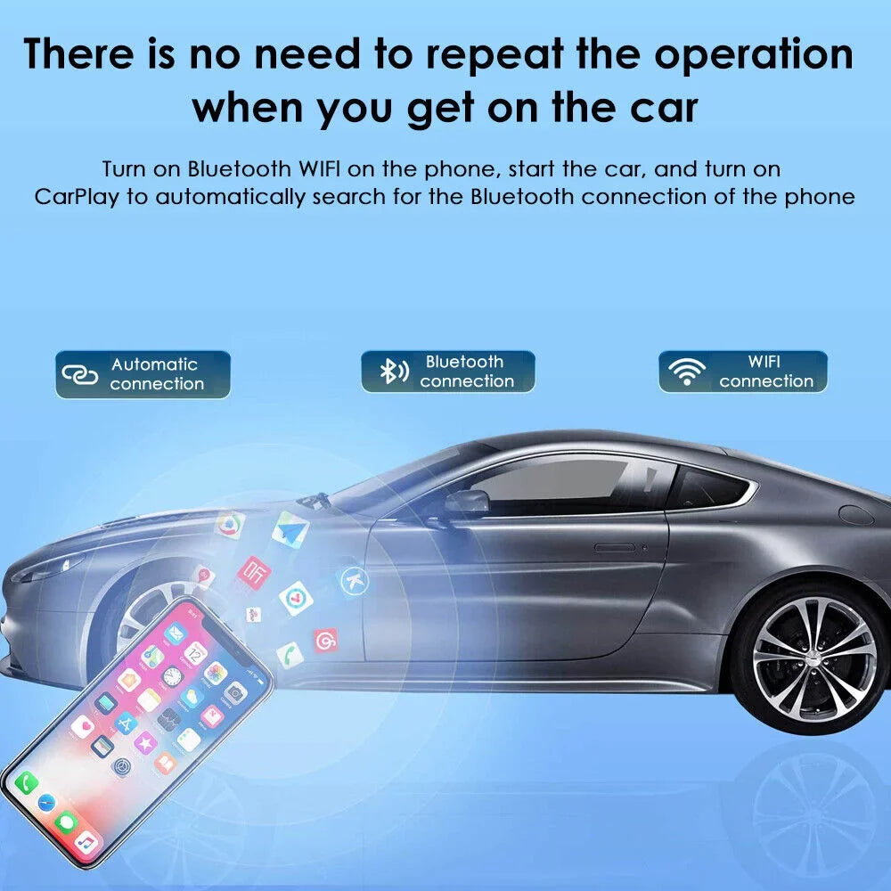 JLLOM 10.26inch 1080P Touch Screen 2K Dash Cam Car Wireless CarPlay Android Auto USA
