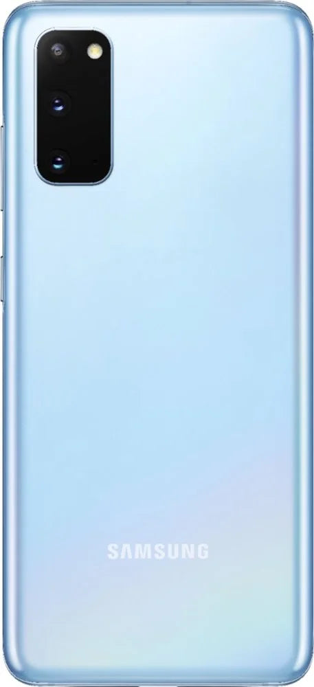 Burgundy Samsung Galaxy S20 5G G981U 128GB GSM/CDMA Unlocked Android Smartphone - Cloud Blue (Refurbished)