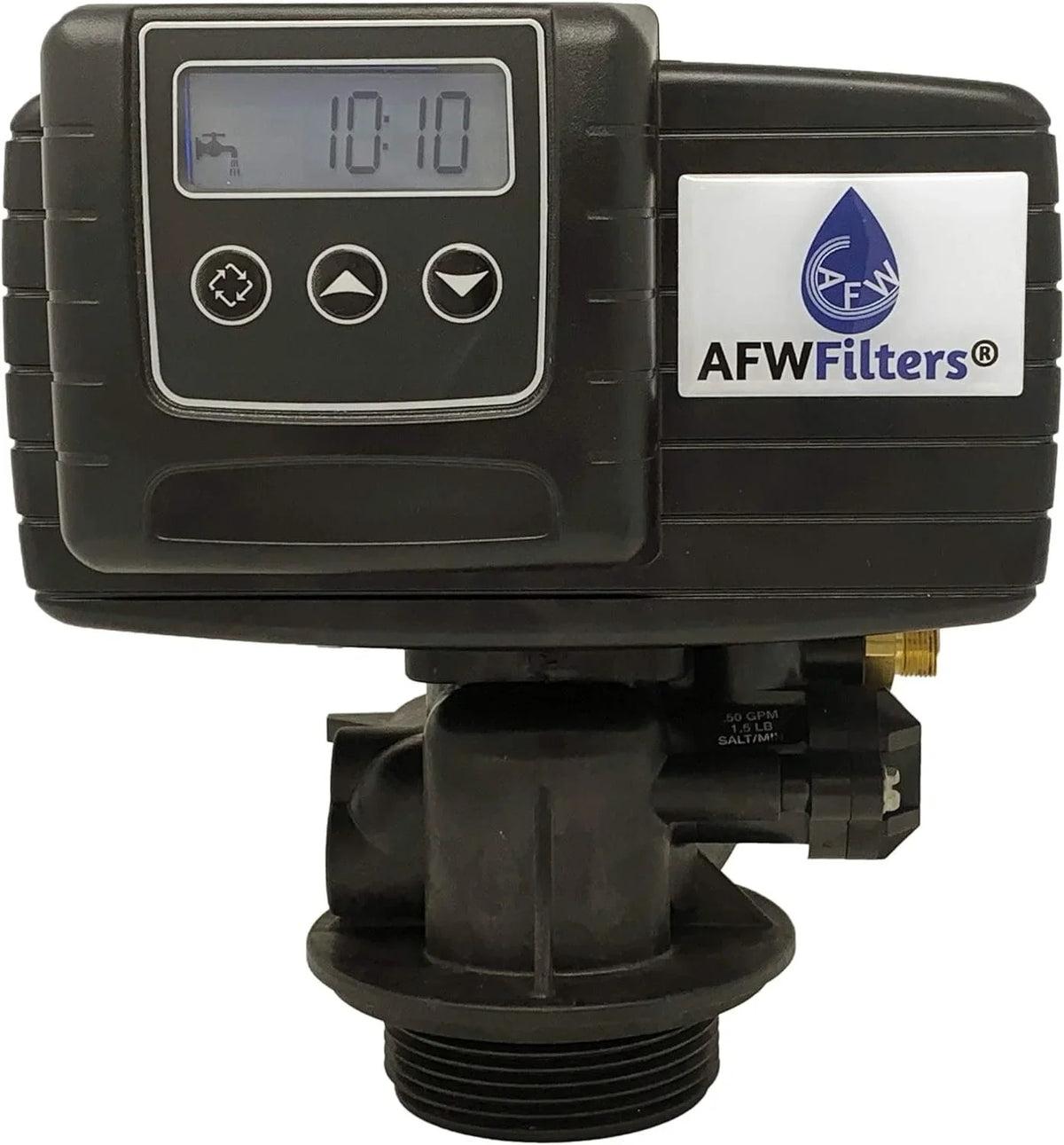 IRON Pro 2 Combination water softener iron filter Fleck 5600SXT digital Scarlet valve for whole house 40,000 Grains, Almond