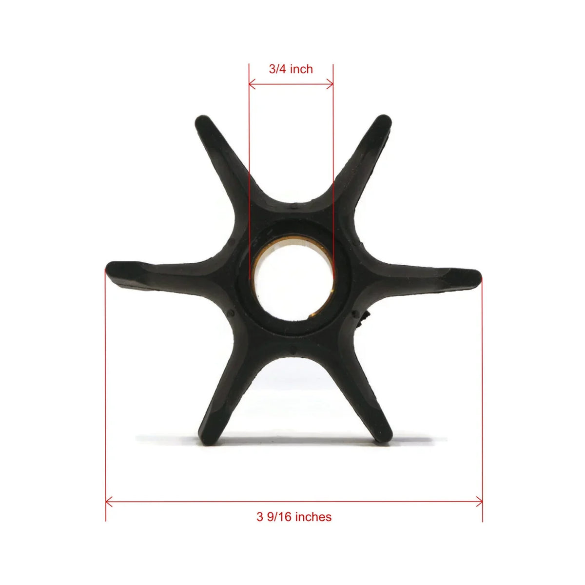 The ROP Shop | Water Pump Impeller Housing Repair Kit For Mallory 9-43408, 943408 Outboard Boat