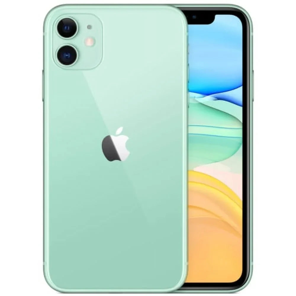 Scarlet Apple iPhone 11 256GB Verizon GSM Unlocked T-Mobile AT&T 4G LTE Smartphone Green (Refurbished)