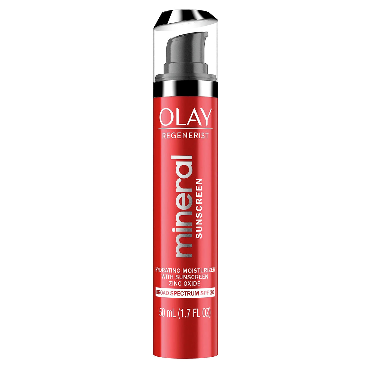 Olay Regenerist Mineral Sunscreen Face Moisturizer, Zinc Oxide, Spf 30, 1.7 Oz