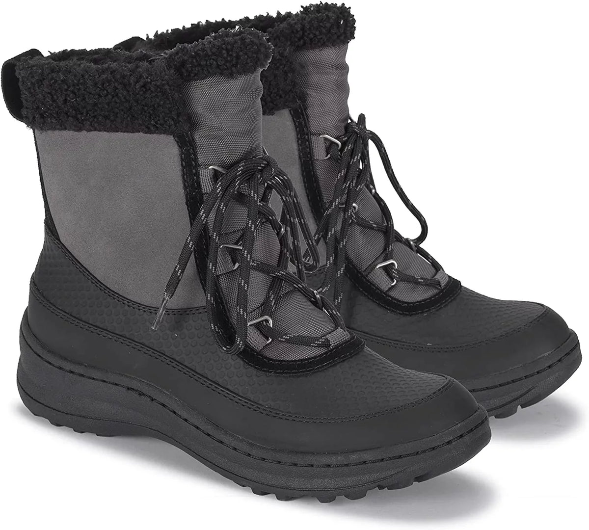 BareTraps ALTA Ladies Boots 10 Dark Grey/Black Suede