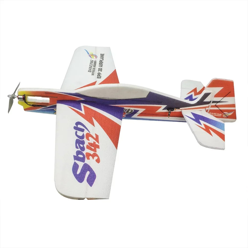 Carevas Dancing Hobby E1801 EPP RC Airplane 1000mm Electric Ruby SBACH342 RC Aircraft Unassembled KIT Version DIY Flying Model