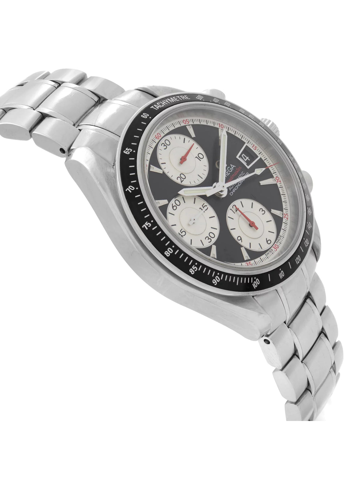 Omega Speedmaster 40mm Steel Black Panda Dial Automatic Mens Watch 3210.51.00