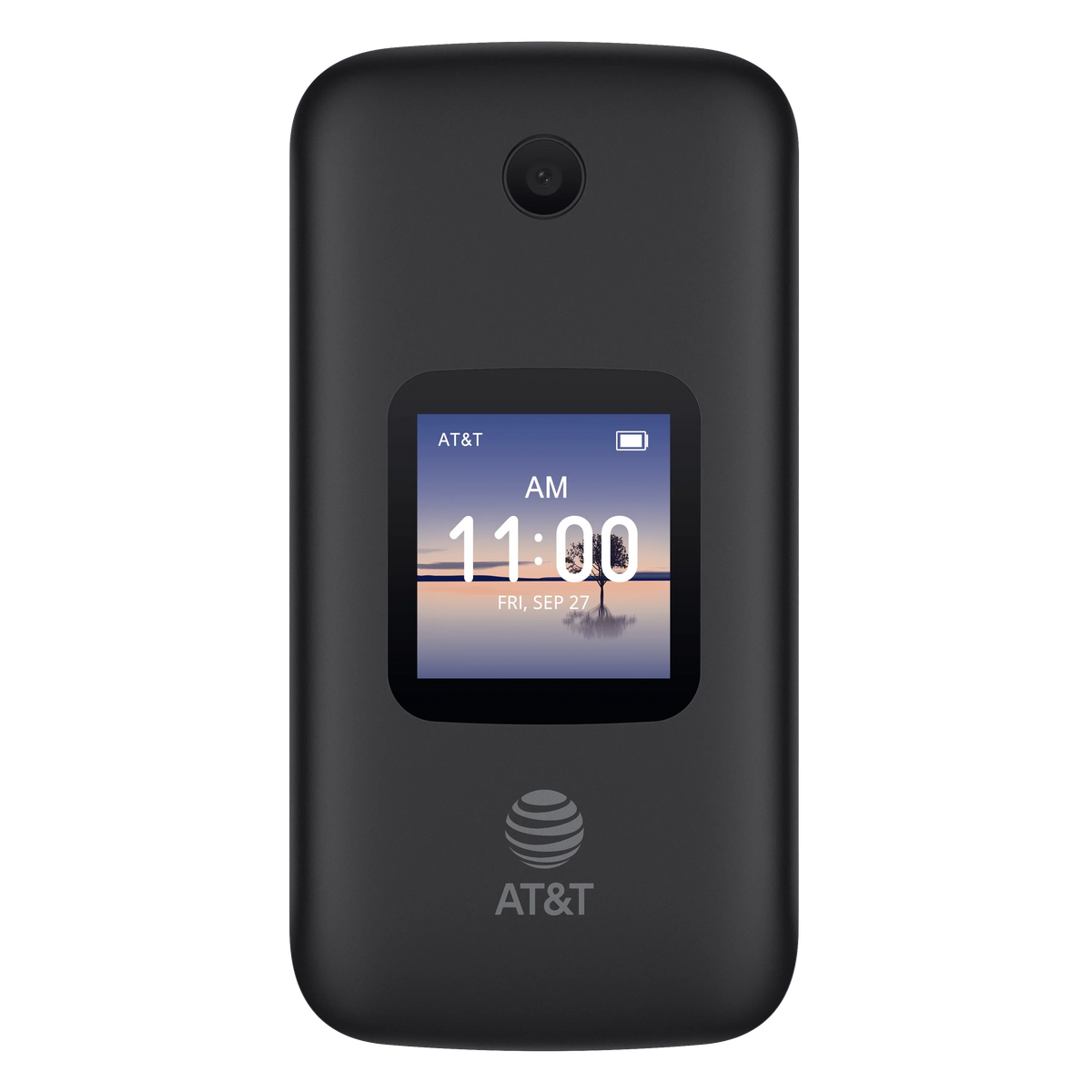 AT&T Alcatel, 4GB, Black - Prepaid SmartFlip Phone