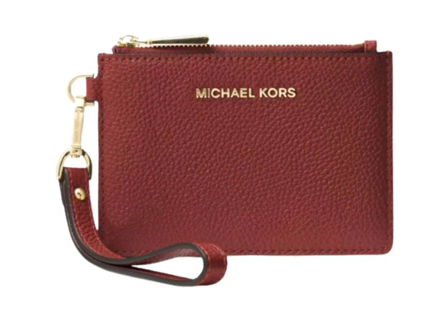 MICHAEL KORS Ruby Leather Coin Purse