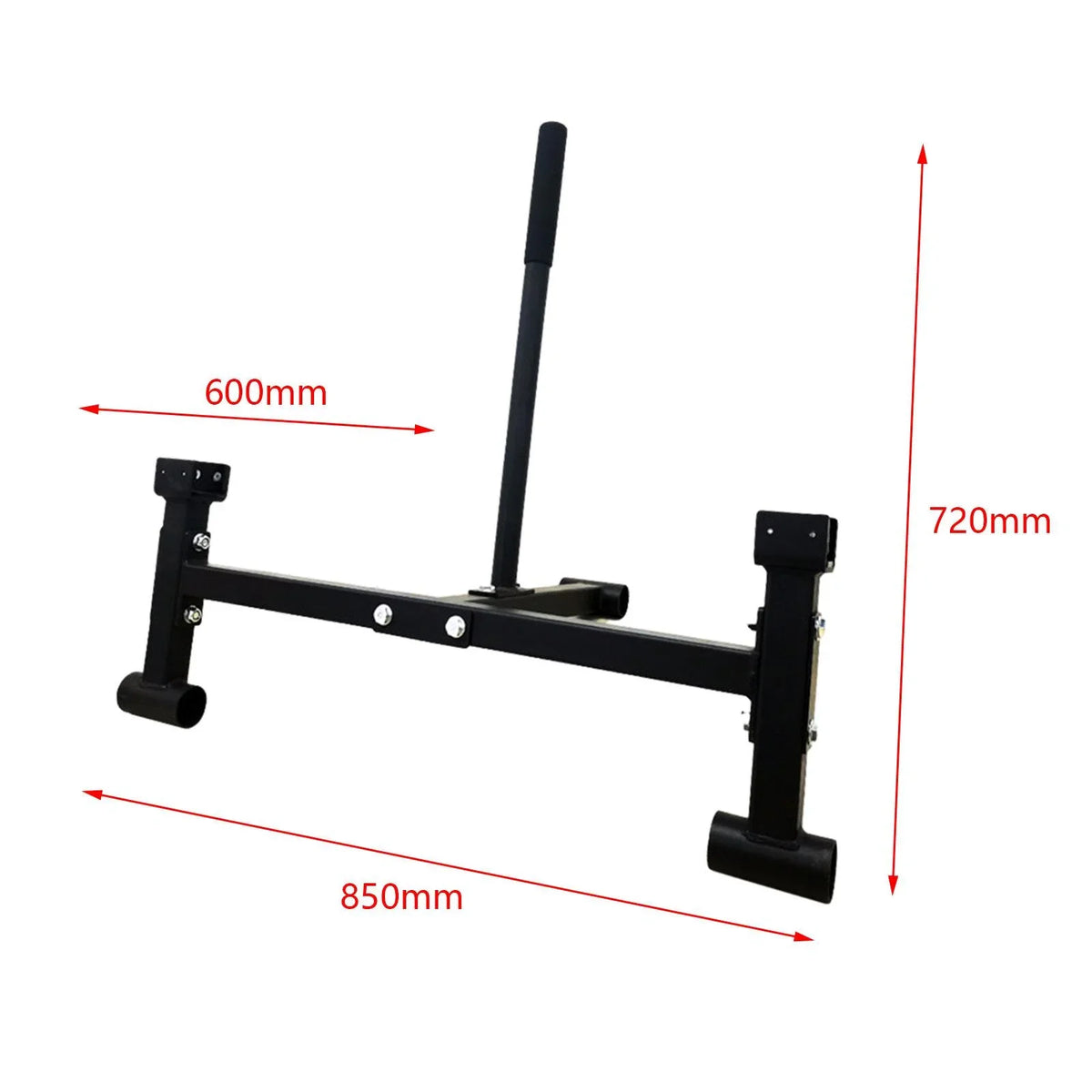 AMLESO Deadlift Barbell Stand Compact Gym Equipment for Workout Sport Weight Plates