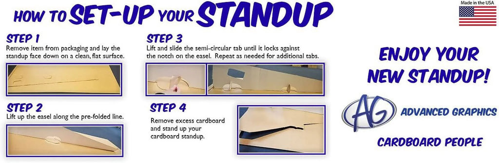 Downhill Skier Stand-In Life Fit Cardboard Cutout Standup