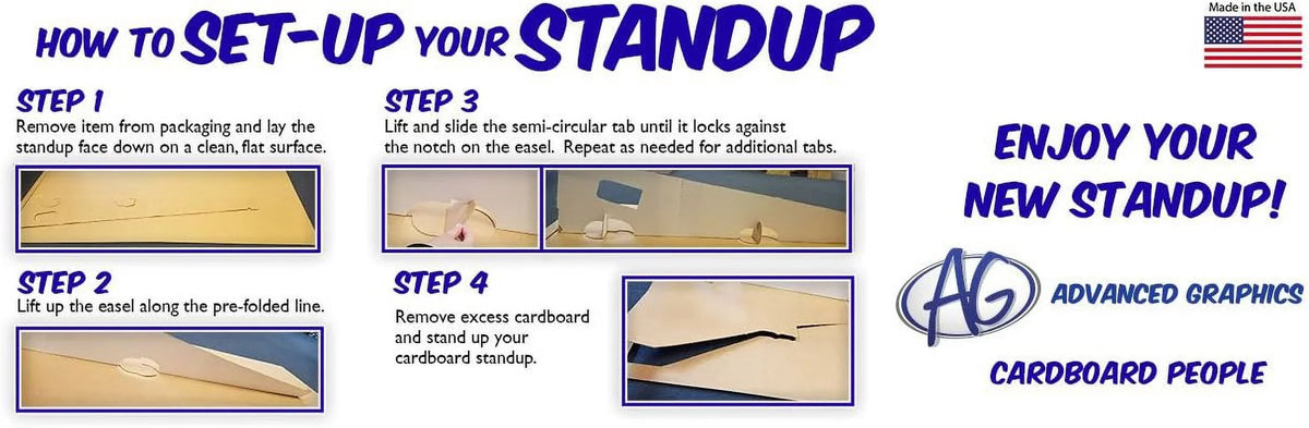 Downhill Skier Stand-In Life Fit Cardboard Cutout Standup