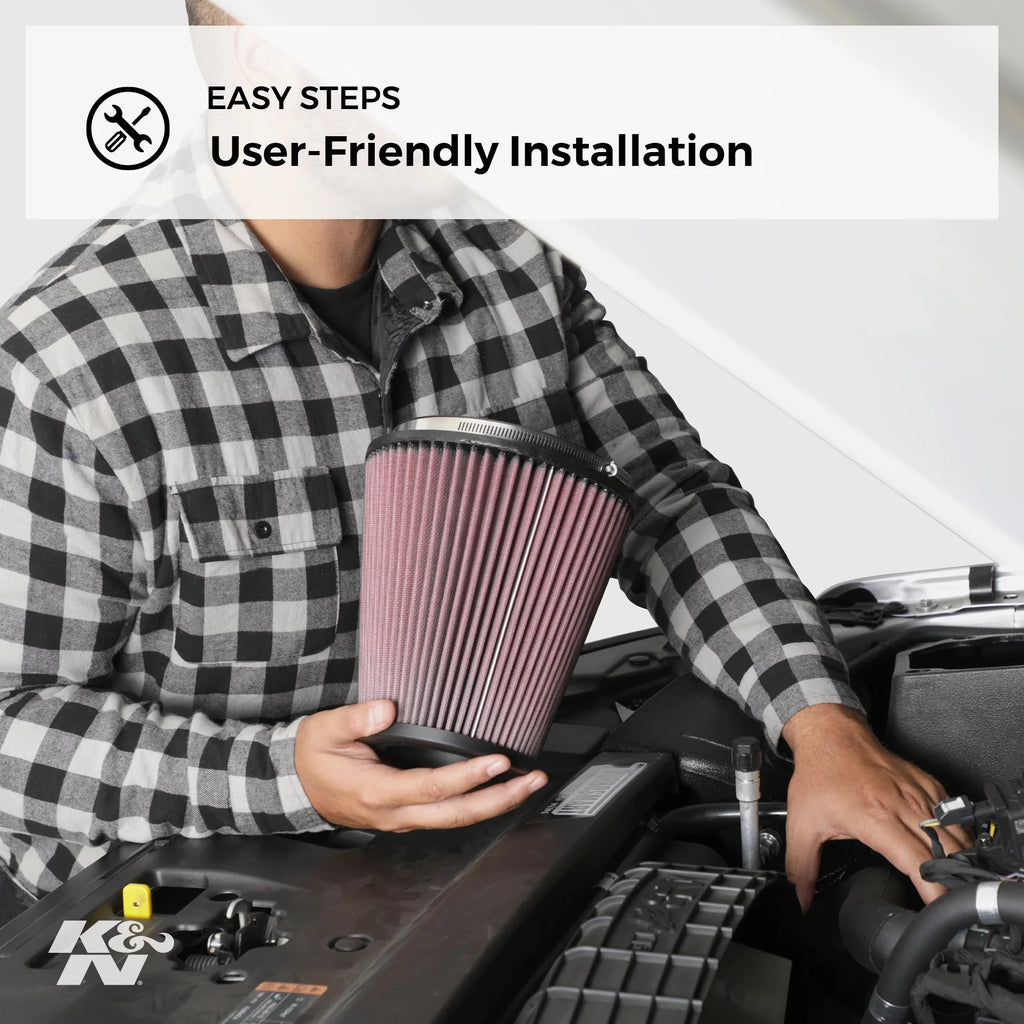K&N engine air filter, washable and reusable: 1996-2000 Chevy/GMC/Cadillac V8 (C2500, C35, C3500, K2500, K3500, Suburban 1500, Tahoe, Yukon Denali, C1500, C3500HD, K1 1500, Yukon, Escalade) E-1796