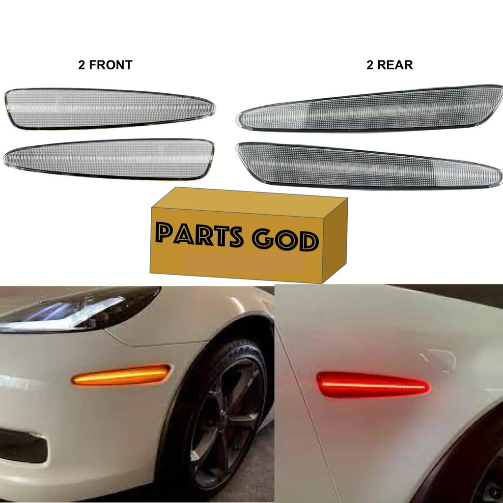 C6 Corvette LED Side Markers Corner Lights