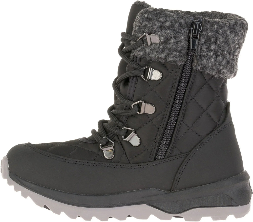 Kamik Libra big kids Winter waterproof Boots black Proportion 3 youth New in box