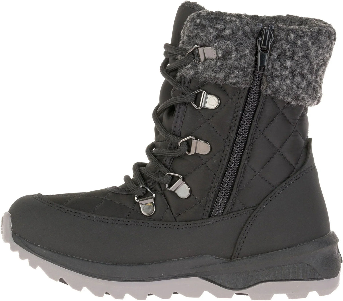 Kamik Libra big kids Winter waterproof Boots black Proportion 3 youth New in box