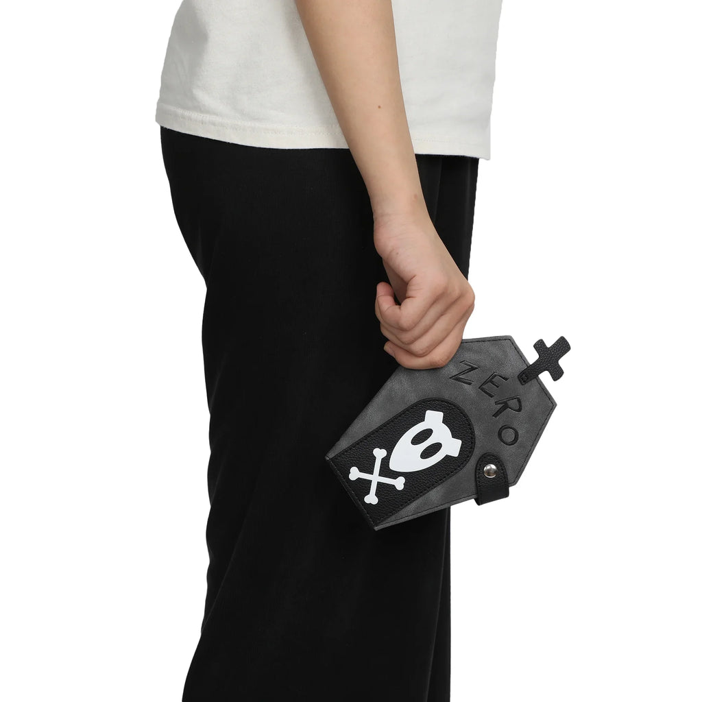 Nightmare Before Christmas Zero Dog House Feminine Novelty Crossbody Bag and Novelty Tombstone Wallet Gift Set