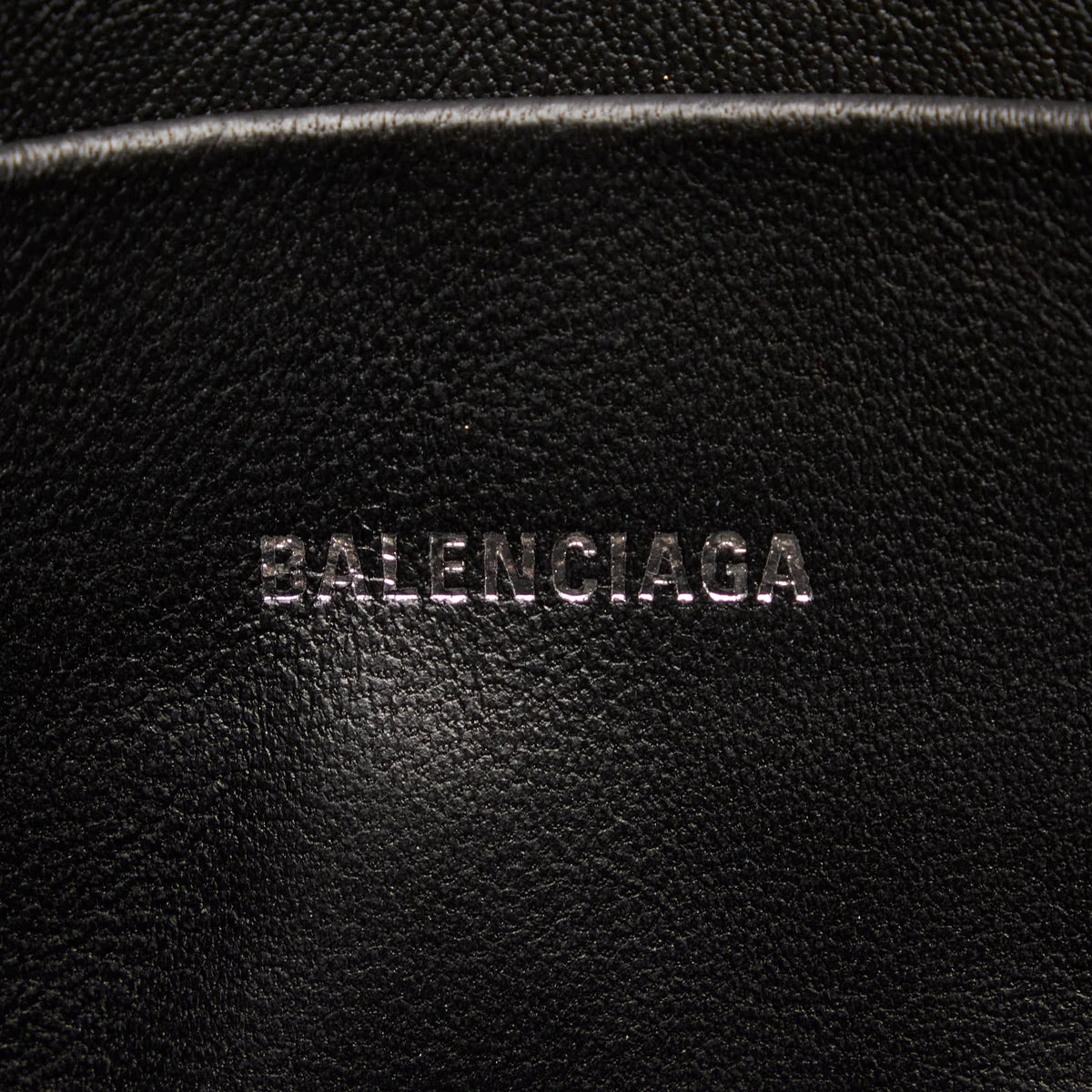 Pre-Owned Authenticated Balenciaga XS Everyday Pouch Calf Leather Rose Ladies (Good)