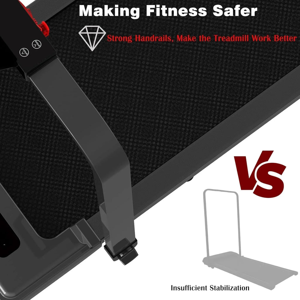 Walking Pad Treadmill, Under Desk Treadmill, Stable and Durable 300 Lb Capacity Treadmills for Home Small, Installation-Free with Remote Control
