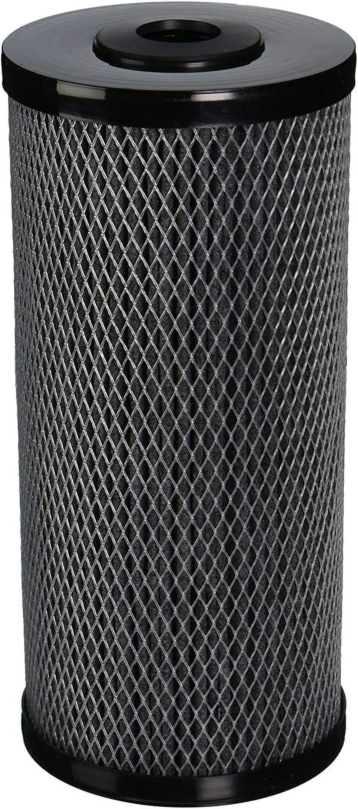 4 Pack Universal Heavy Duty House Carbon 2 Phase Cartridges Compatible With WFHDC8001 Models Remove Bad Taste & Odor Whole House Replacement Water Filter Cartridge -Black